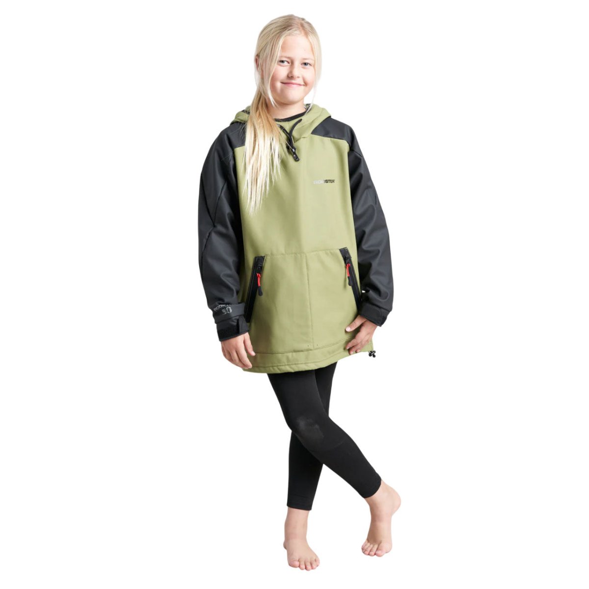 Rooster Kinder Aquafleece 'Hoodie'